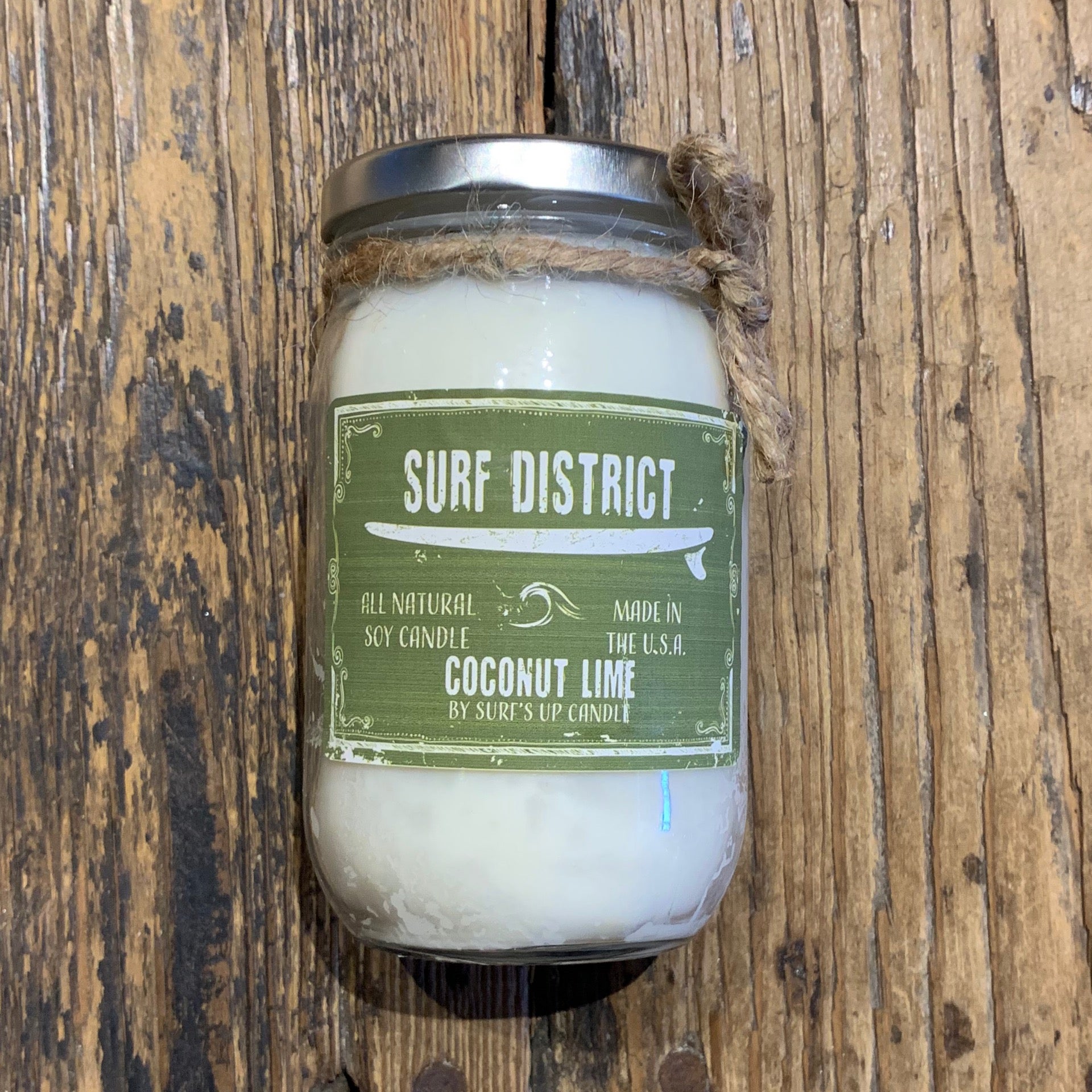 Surfs Up Coconut Soy Wax Candle – Meredith Collie Paper & Design
