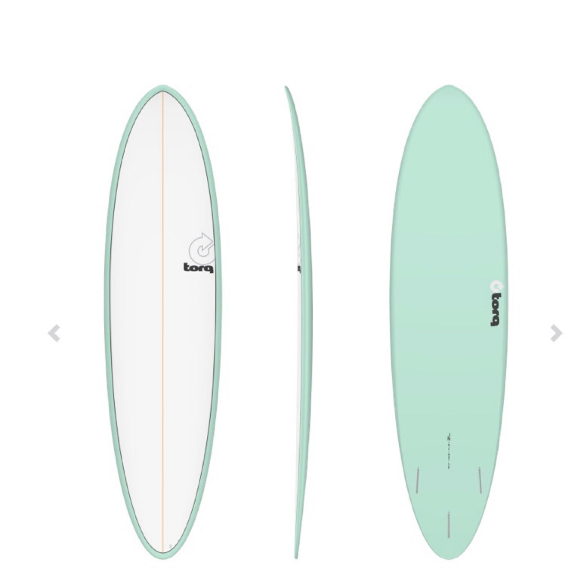 Seafoam green new arrivals surfboard