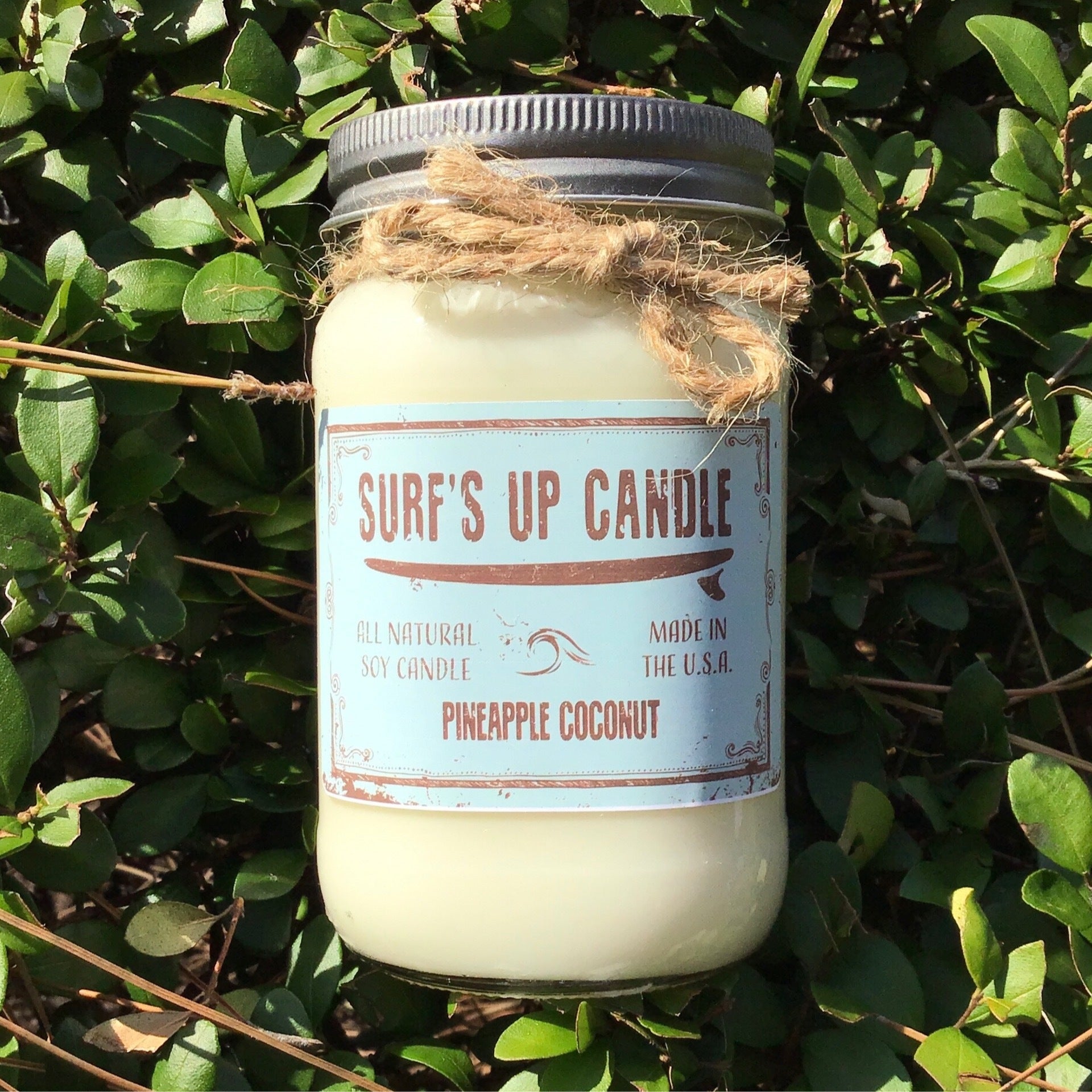 Surfs Up Coconut Soy Wax Candle – Meredith Collie Paper & Design